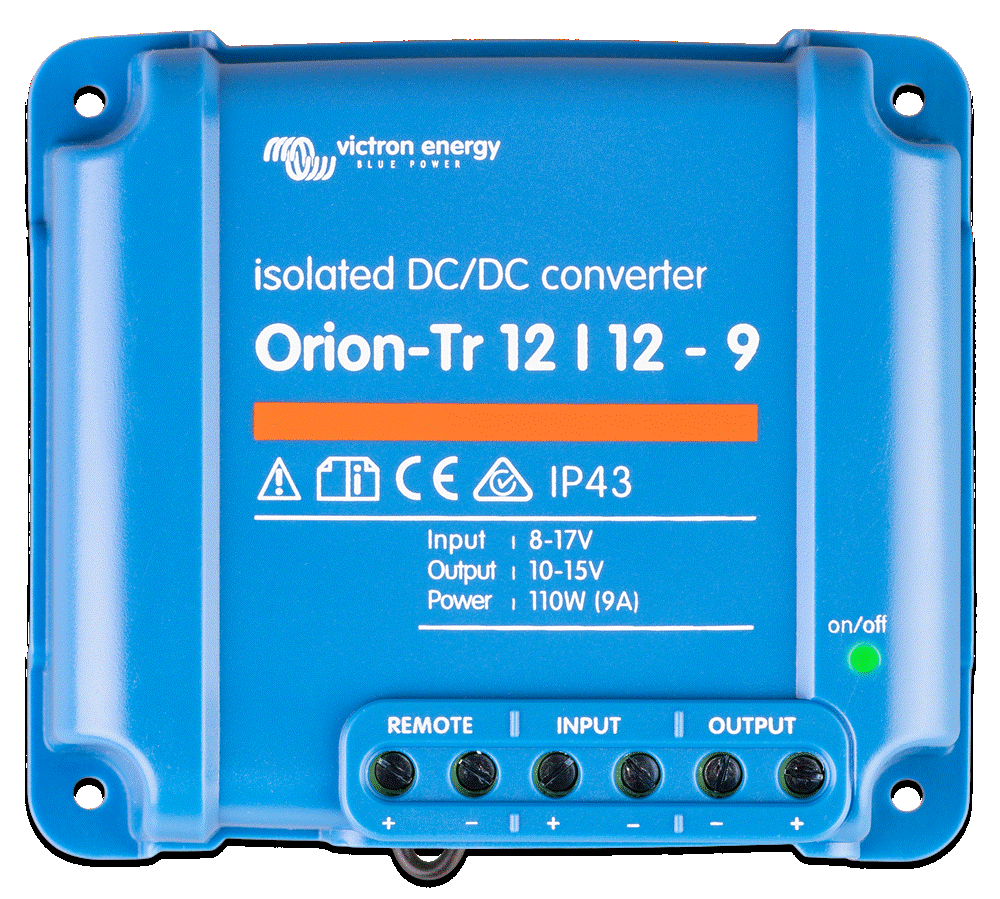 Orion-Tr 12/12-9A isol DC-DC omv