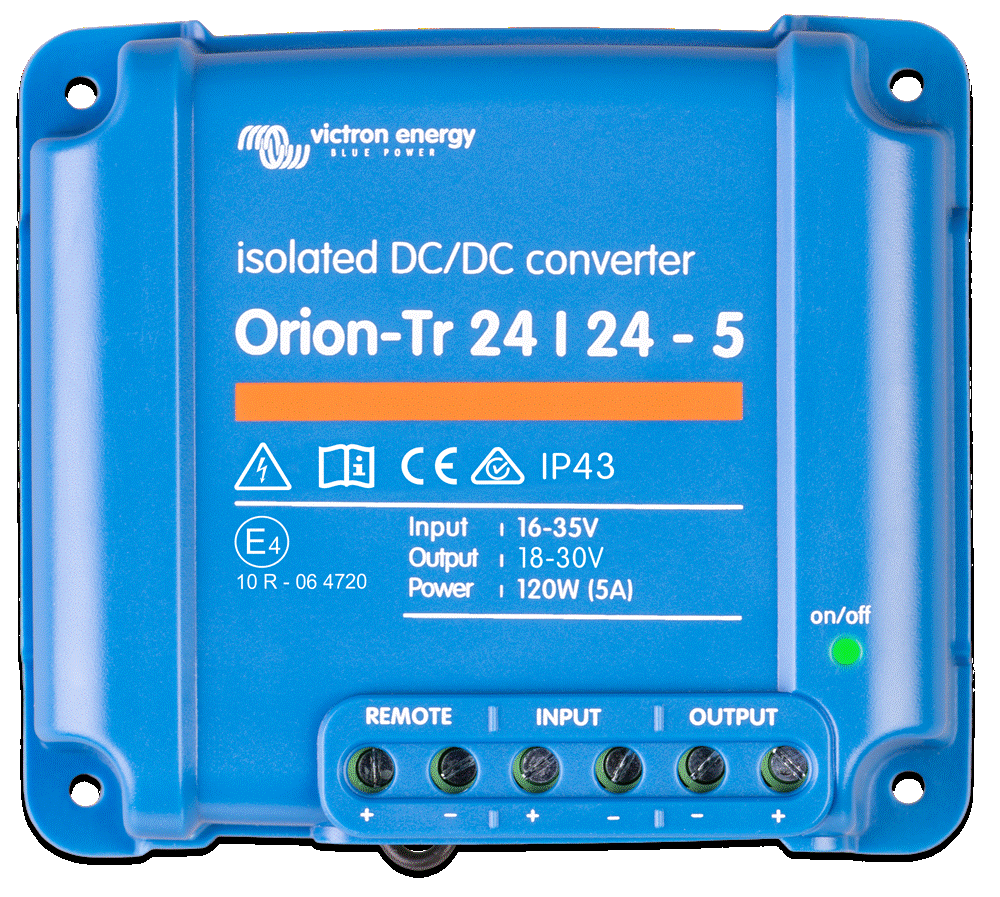 Orion-Tr 24/24-5A isol DC-DC omv