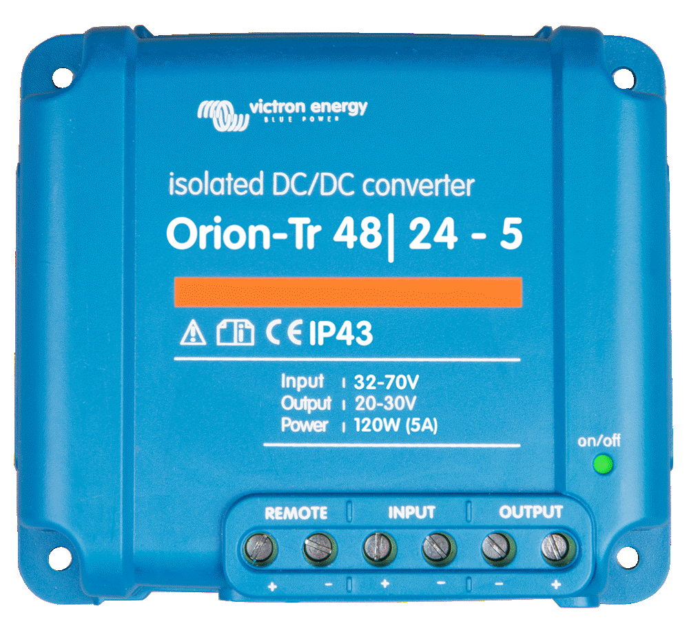 Orion-Tr 48/24-5A isol DC-DC omv