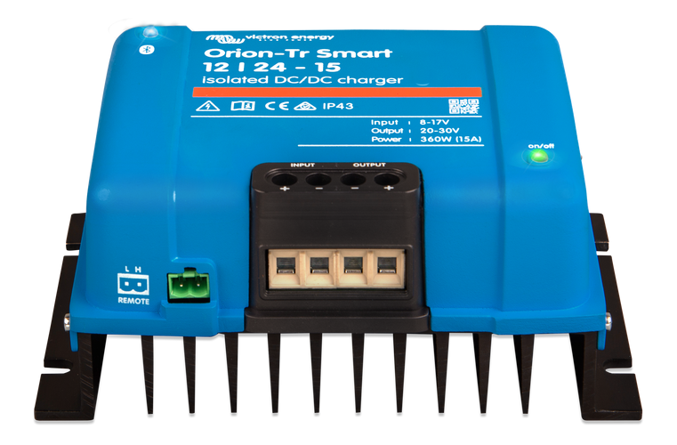 Orion-Tr Smart 12/24-15A isol. DC-DC laddare